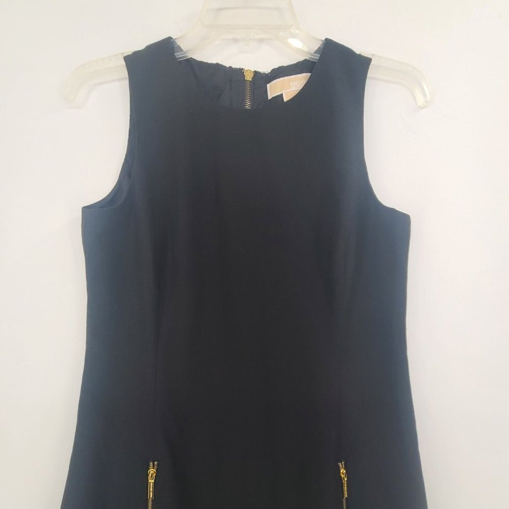 Michael Michael Kors Women's Sleeveless Dress Black Size 6 - Picture 3 of 7